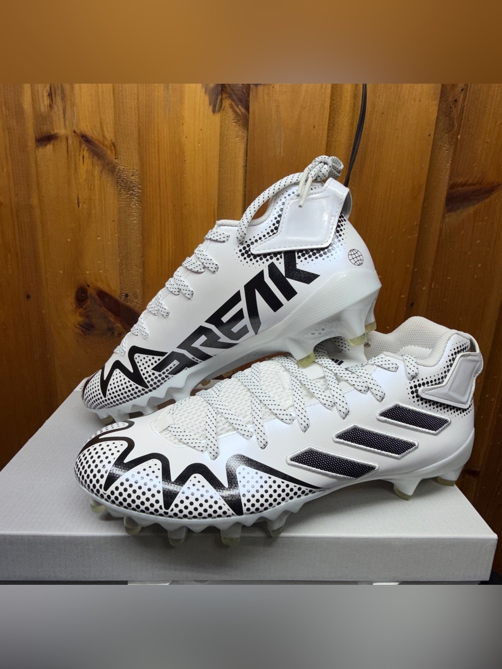 Adidas Freak 22 Football Cleats White Black GX4066 Men’s Size 11 New In Box